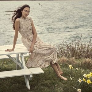 Doen HOLLIS DRESS -- SUNSHINE MEADOW FLORAL SUNSHINE MEADOW FLORAL / M